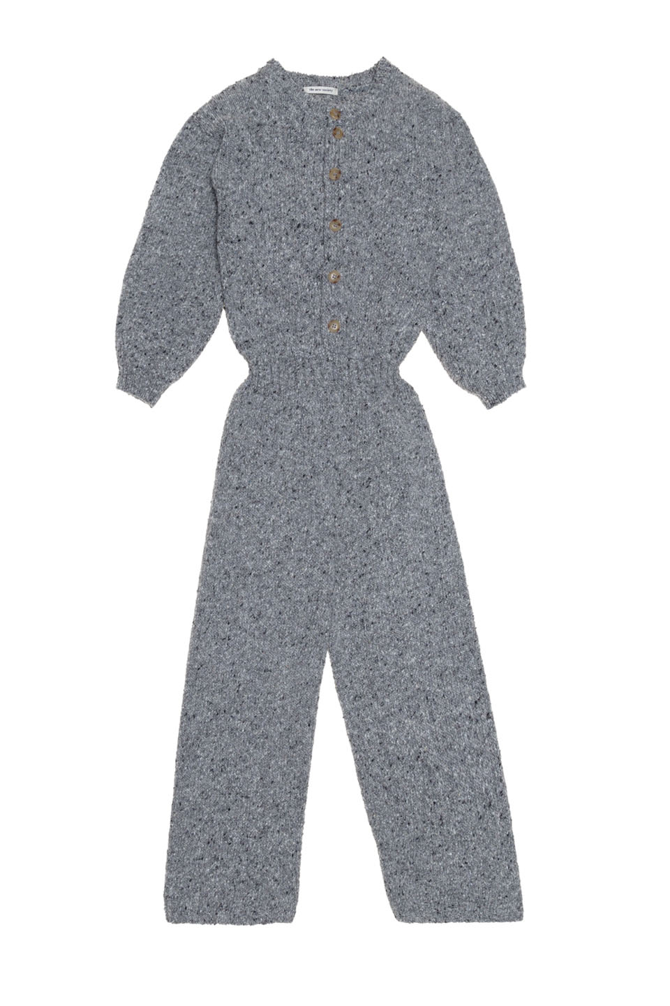 Maia knit jumpsuit Grey - The New Society Kids